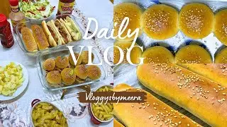 Домашний сабвей + свежие булочки | Расслабляющий кулинарный видеоблог