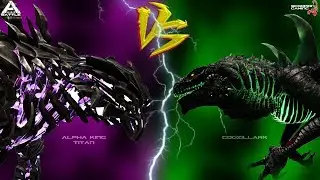 Alpha King Titan VS GodzillArk | Ark BATTLE