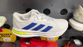 Adidas Galaxy 7 (Cloud White/ Lucid Blue/ Lucid Lemon) - Style Code: JI4598