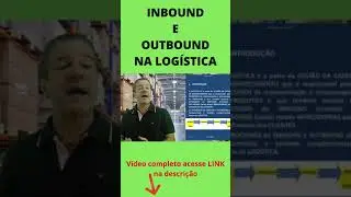 Inbound e Outbound na Log&iacute;stica  #shorts