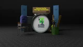 Shipping containers for secure onsite storage of their teaching equipment