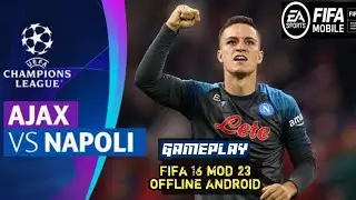 Ajax vs Napoli Champion League - Gameplay fifa 16 #fifa16