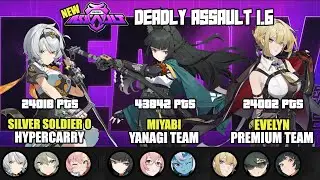 NEW! Deadly Assault | Silver Soldier Anby x Miyabi x Evelyn | 9 Star Clear | Zenless Zone Zero