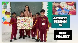 Seasons- collage making| activity session 15| DECE PROJECT 
