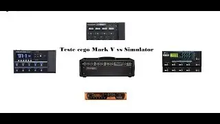 Sorteio  Marcos De Ros ( Blind Test ) mark5 vs gt1000 vs ax8 vs Eleven Rack vs G5N
