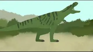 Pivot Patch the Tarbosaurus (TTME) Test Animation made for me #dinosaur #pivotanimator