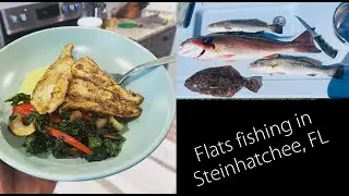 Flats Fishing in Steinhatchee, FL for SPECKLED TROUT + RED DRUM (Gulf of Mexico)