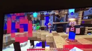 Minecraft Battle Mode gameplay