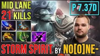 God of Mid Lane No[o]ne- Strom Spirit 21 Kills #gameplay4k #patch737d #fullgame #dota2