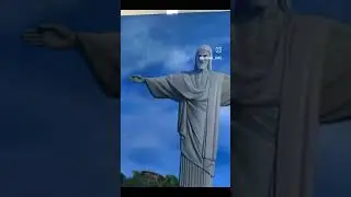 CHRIST THE REDEEMER.      5ft x 3ft .  Commissioned Work.