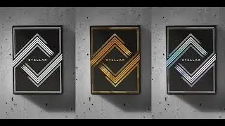 Cosmos Series - Stellar Night Sky UV Playing Cards