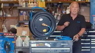 BluSeal by RMX - Water Hoses & Reels for Shop Use - Ultra-Light & Super-Strong
