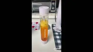 Sparkling Orange Vanilla Water With Fizzpod