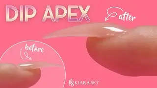💅🏼 How to Build An Apex on Your Nail Using Dip Powder ✨ Nail Tutorial 💕