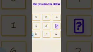 Number Puzzle Reasoning | Guess? #shorts #reasoning #aptitude #banking #governmentexams