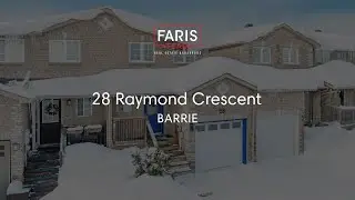 28 Raymond Crescent, Barrie | Home for Sale | Faris Team