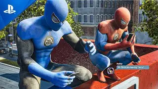 НОВЫЙ КРАСНО-СИНИЙ КОСТЮМ В MARVEL SPIDER MAN 2 ПИТЕР ПОТЕРЯЛ РАБОТУ МИССОН