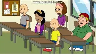 Classic Caillou Turns The School Toilets Into Skibidi Toilets/Grounded