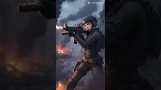 anime-girls in army(ai video)