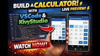 KivyStudio Live Kivy Development on Android Emulator & Real Device | Python Mobile Dev Calculator.