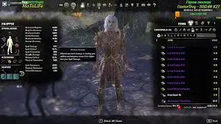 TESO pvp noProc/noCP Некромант- новая сборка, а так же игра за другие классы