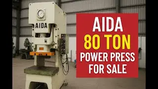 AIDA 80 TON PNEUMATIC POWER PRESS | FOR SALE