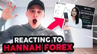 Professional Trader Reacts: Hannah Forex FTMO Withdrawal + Proof!!