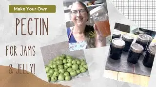 Learn How to Make Your Own Pectin! For Homemade Jams and Jelly! | Old Fashioned Homemaking Skills!