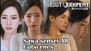 Lost Judgment PS5 - Sawa Sensei All Cutscenes