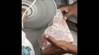 Sparrow Sculpture Made By Artist Using Pink Salt Stone. #sparrowsculpture #viralshorts #making