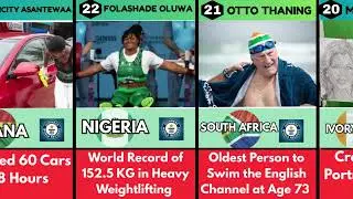 50 Africans with Guinness World Record