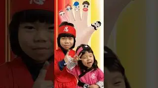 Finger Family Song 🖐️ Daddy Finger Where Are You?🥷Ninja family あのしーちゃんが英語の歌を踊ってみた！