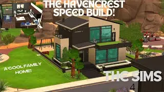 SIMS 4 - A MODERN FAMILY HOME IN OASIS SPRINGS! THE HAVENCREST #speedbuild  #nocc
