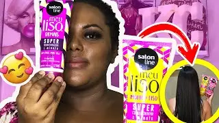 SUPER CONDICIONADOR MEU LISO SALON LINE [HIDRATA&Ccedil;&Atilde;O INSTANT&Acirc;NEA EM 1 MINUTO] ✨