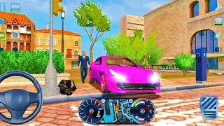 Toyota supra vip car driving crazy Uber driver👲🚖-car games Android iOS and mobile gameplay| Taxi sim