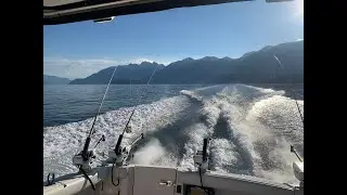 4k Salmon Fishing Howe Sound British Columbia