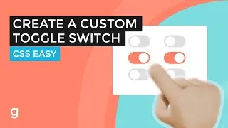 How To Create a Custom Toggle Switch | EASY