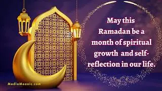Ramadan Mubarak Wishes 2026🕌🌙 | Ramadan Greetings Status