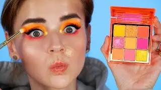 HUDA BEAUTY NEON OBSESSIONS! 🔥ТЕСТИРУЕМ МАКИЯЖ!