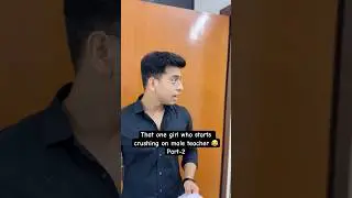 Part-2 Girl be like: sir notebook kya apka dil bhi sambhal lenge 😂 #youtubeshorts #crush