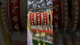 !! Chuda Set !! Red Bridal Chuda Designs || #shorts