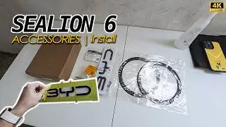 Установка аксессуаров для BYD Sealion 6 | 4K
