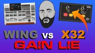 Preamps Gain Illusion on M32 / X32 Vs WING - Quick Cut form - Monday Live Stream