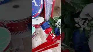 Приобретите роскошный набор для создания патриотического венка от Sweet Aria Decor! #НаборДляВенк...