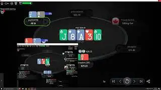Pokerstars $200 to $1000 Bankroll Challenge Day 2 Starting Stack: 226.78