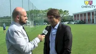 Esclusivo: la visita del Ct Conte a Veronello