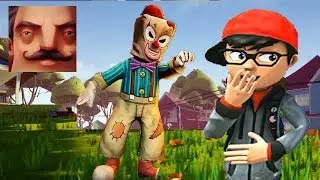 Hello Neighbor - My New Neighbor Freaky Clown Act 1 Gameplay Walkthrough