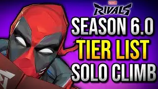 Marvel Rivals Season 6.0 Tier List (All Ranks)
