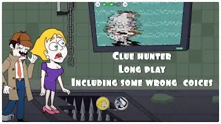 Clue Hunter - Long Play - All levels (Obstacle game including some wrong choices)-Cartoon Game