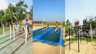 Part 99_Ultimate Obstacle Challenge Compilation | Thrills, Skills & Epic Finishes